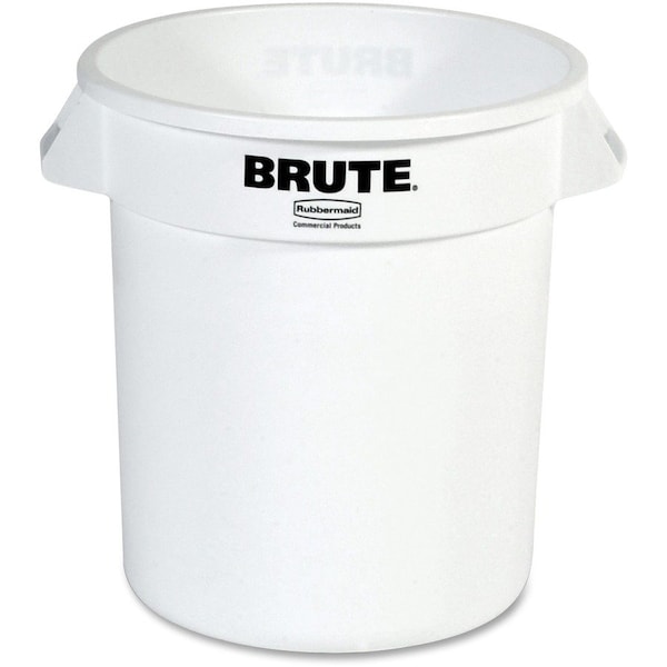 Brute Round Container, 10Gal, 15.6"Diax17.3"H", WE